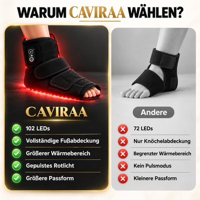 NeuroLight - Rotlicht-Komfort für Füße & Nerven
